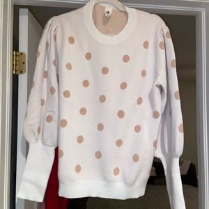 Vici Sweater with polka dots